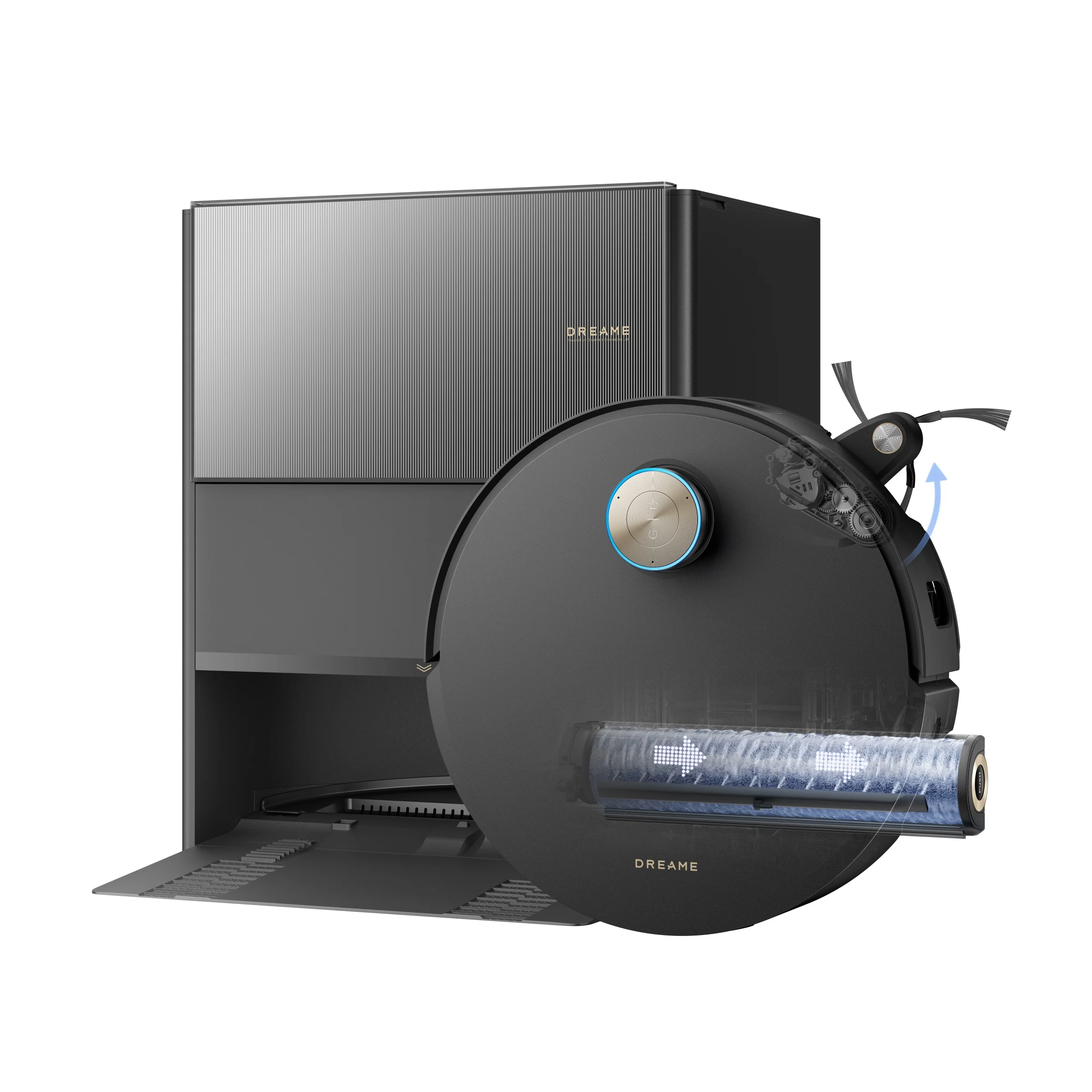 Dreame Aqua10 Ultra Roller Complete Schwarz Saugroboter - Image 2
