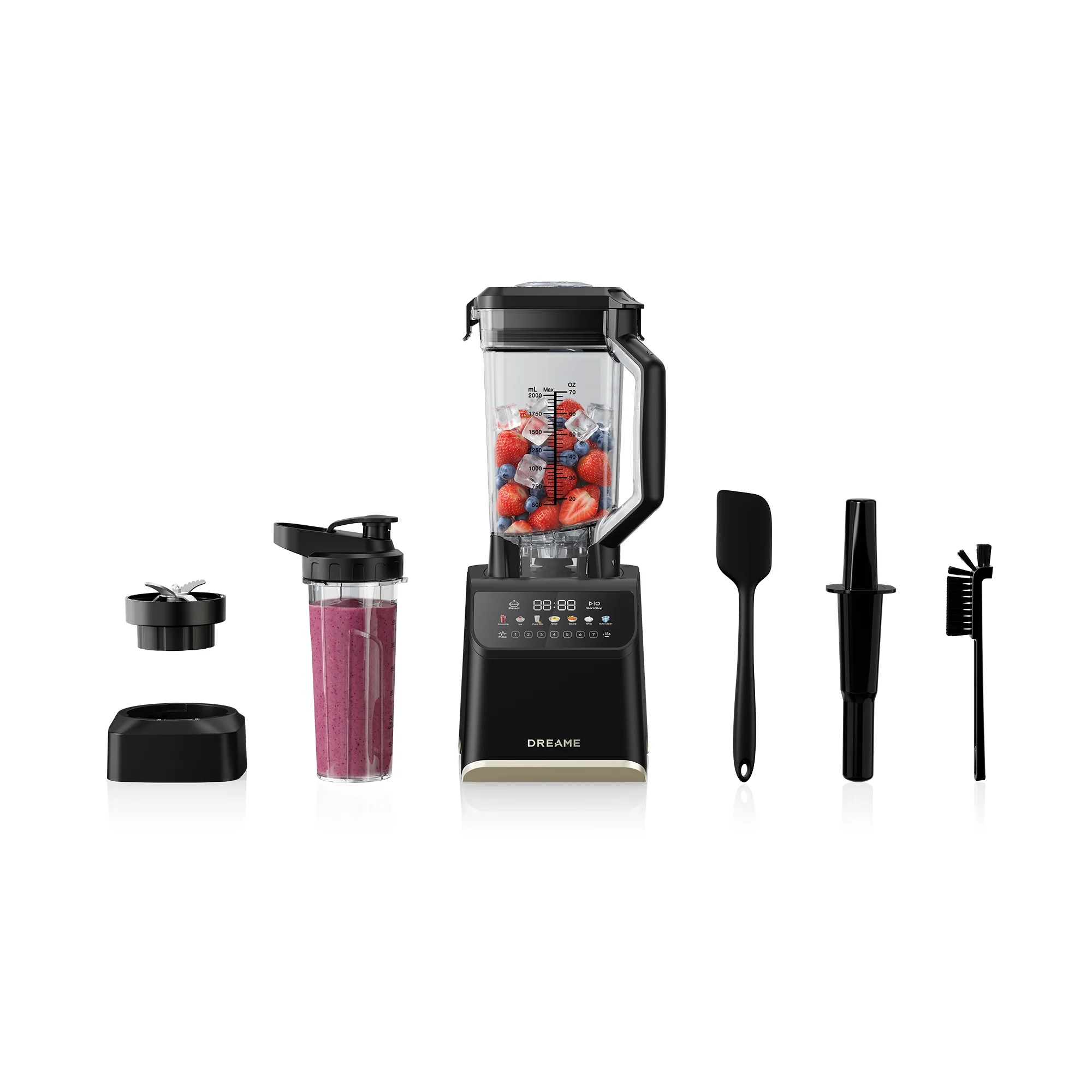 BlendLogic™ Hochleistungs-Mixer schwarz