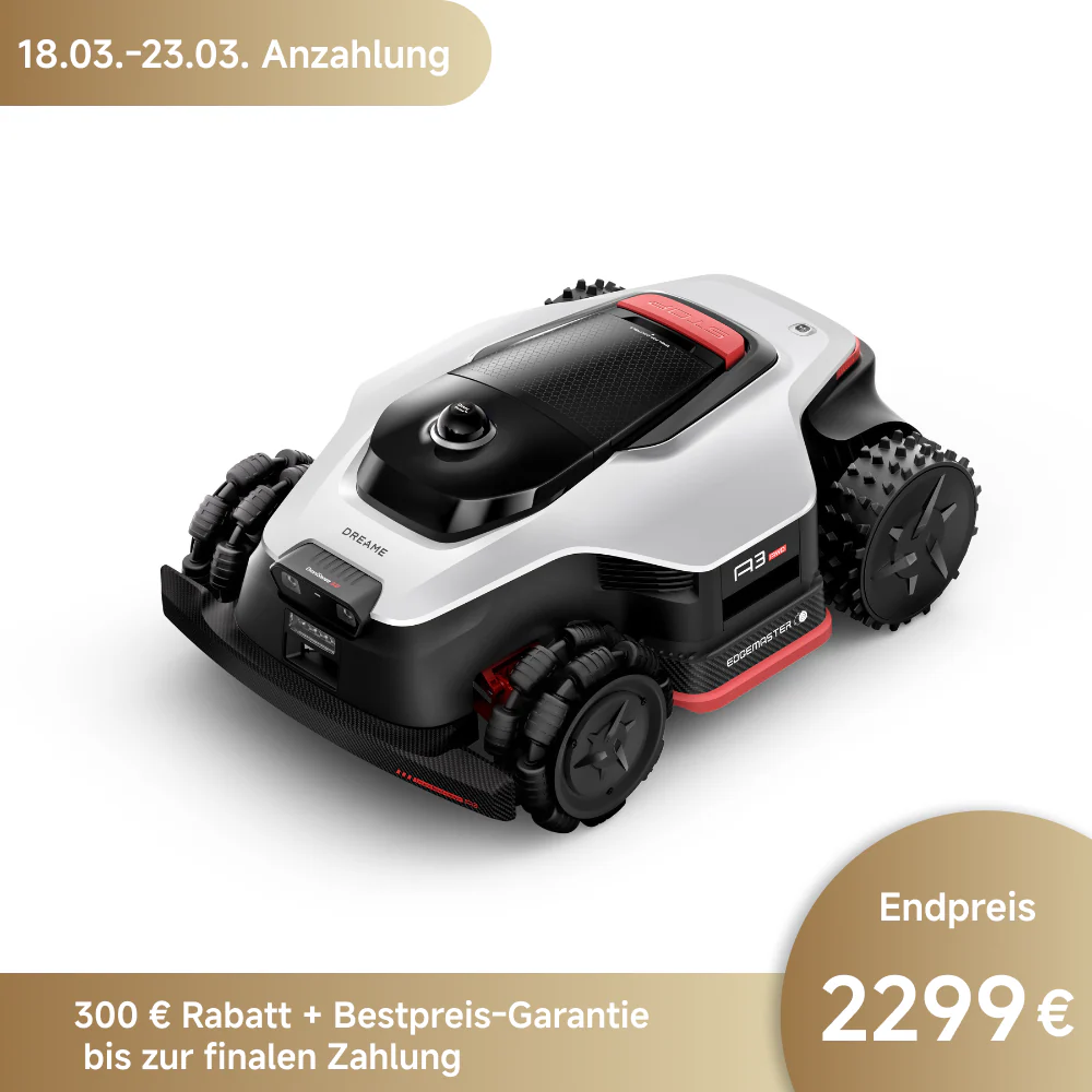 Dreame Mähroboter A3 AWD Pro 3500 Anzahlung