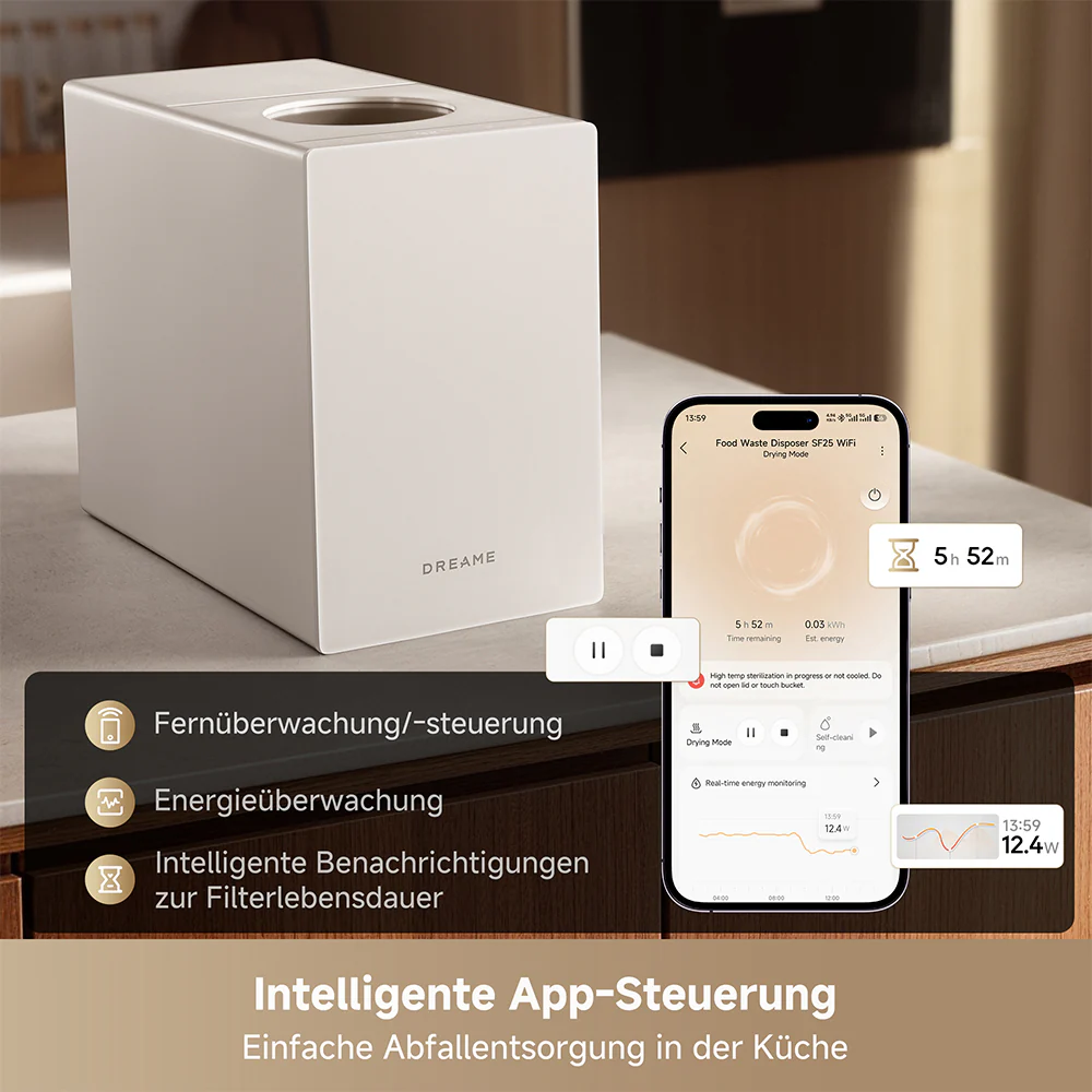 Dreame-Küchenabfallzerkleinerer SF25 WiFi - Image 4